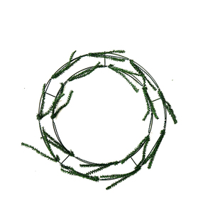 <span class=keywords><strong>Couronne</strong></span> <span class=keywords><strong>de</strong></span> <span class=keywords><strong>Noël</strong></span> artificielle colorée en fer forgé, faite à la main, pour décoration <span class=keywords><strong>de</strong></span> <span class=keywords><strong>porte</strong></span>, 16/24 pouces - Product Image 3