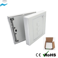 Interruptor de pared de 2/3 vías con código variable de 433mhz, interruptor con control remoto de código variable