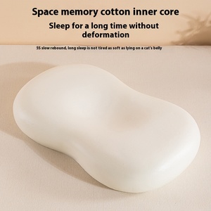 Oreiller en mousse à mémoire de forme pour dortoir d'étudiant célibataire moderne Coussin de sommeil protecteur pour ventre de chat pour colonne cervicale et cou - Product Image 6