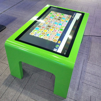 Table tactile de kiosque pour salle d'exposition de 32 à 55 pouces, télécommande pour la promotion