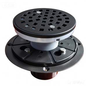 Rejilla de drenaje de piso de acero inoxidable SUS 304 de 4 pulgadas, estilo americano, cuadrada y redonda, a prueba de olores, fácil de instalar, antiolores. - Product Image 2