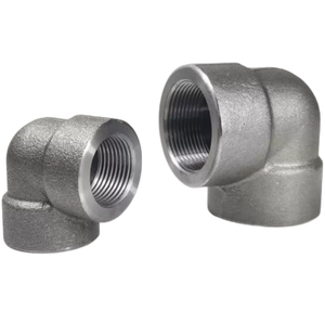 ข้อต่อท่อเหล็กฟอร์จแรงดันสูง ASTM A105 3000 ปอนด์ แบบกำหนดเอง เกลียว NPT/เกลียวต่อ ข้อต่อโค้ง 90 องศา DN32 <span class=keywords><strong>NPS</strong></span> 1-1/4 - Product Image 6