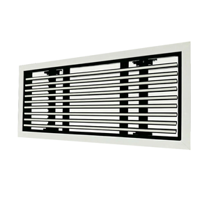 Пластиковый линейный воздухораспределитель для дома, квартиры, отеля, виллы, систем вентиляции HVAC, съемная решетка, черный и белый цвета - Product Image 2