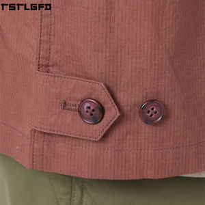 Chaqueta cortavientos encerada de corte y confección, de alta resistencia, con múltiples bolsillos, funcional, con capucha, tipo abrigo de campo, venta al por mayor a granel - Product Image 4