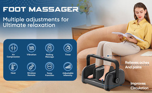 Masajeador de pies Shiatsu, masajeador de pies y pantorrillas, enfoque en la salud de los pies, masaje de amasado profundo para aliviar la fascitis plantar - Product Image 5