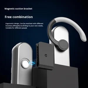 Linterna frontal de larga duración con batería de litio magnética desmontable, luz de inducción para gorra de pesca nocturna, luz potente montada en la oreja - Product Image 4