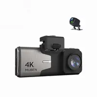 Car 4 Inch Car DVR 4K 3840*2160P Dash Cam WIFI GPS Sony IMX415 Rear View Mini 1080P Car Camera Video Recorder Park Monitor