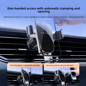 Supporto Universale Regolabile Anti-Vibrazione e Anti-Caduta per Telefono da <span class=keywords><strong>Auto</strong></span>, per Navigazione su Bocchetta dell'Aria - Product Image 3