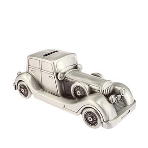 어린이 장난감 생일 선물 반 자동차 금속 돼지 저금통 귀여운 학교 버스 돈 절약 은행 - Product Image 3