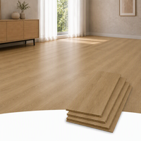 Lantai Laminasi Klik Kedap Air Inti HDF 8mm Grosir untuk Penggunaan Interior Ruang Tamu dan Kamar Tidur Modern