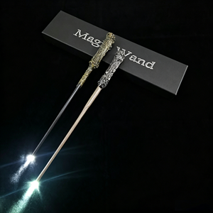 New Design <strong>Harry</strong> Party LED <strong>Magic</strong> <strong>Wand</strong> Durable Resin Plastic Halloween Gift and Children's <strong>Magic</strong> Prop Visual Props - Product Image 4