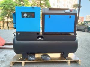 ZAKF <span class=keywords><strong>Compresor</strong></span> <span class=keywords><strong>de</strong></span> <span class=keywords><strong>Aire</strong></span> Monofásico <span class=keywords><strong>de</strong></span> Alta Calidad, 3.7KW 5HP 220V 50/60HZ, Todo en Uno, Tipo Tornillo, para Clasificador <span class=keywords><strong>de</strong></span> Arroz por Color - Product Image 2