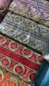 Bông Thêu Xe xương ren ren sequin phụ kiện lông mi phụ kiện cô dâu Mạng Che Mặt đám cưới vật liệu trang trí cổ tay trắng - Product Image 4