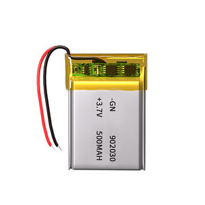도매 902030 충전식 폴리머 배터리 3.7v 리튬 폴리머 배터리 500mah 902030 리튬 리포 배터리 - Product Image 6