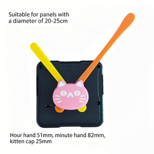 Kit <span class=keywords><strong>d</strong></span>'accessoires pour <span class=keywords><strong>horloge</strong></span> murale DIY, mouvement <span class=keywords><strong>d</strong></span>'<span class=keywords><strong>horloge</strong></span> silencieux à mouvement continu avec <span class=keywords><strong>aiguilles</strong></span> <span class=keywords><strong>d</strong></span>'<span class=keywords><strong>horloge</strong></span> en acrylique haute clarté - Product Image 4