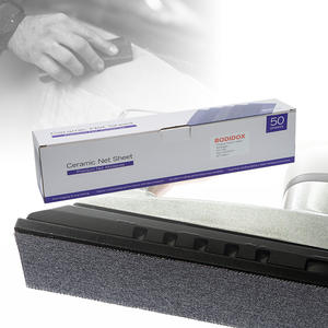 Disque abrasif en maille rectangulaire BODIDOX en céramique personnalisable 70x400mm, sans poussière, anti-obstruction, support en boucle, 50 pièces/boîte, papier abrasif - Product Image 4