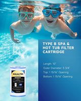 Easy Set Krystal Klear Pumpenmodelle 51, 51r, 520 und 520r. Kunststoff-Aufstellpool-Filter Intex B 40 Sq.ft. Filterkartusche