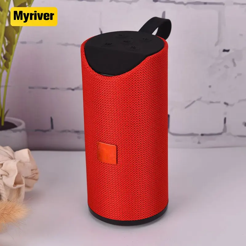 Myriver Mini altoparlanti portatili ricaricabili personalizzati retrò bluetooth con microfono musica Subwoofer Wireless impermeabile