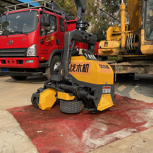 Tête de coupe d'arbres GITE GT-H450 avec moteur pour excavatrice, coupe-bois hydraulique - Product Image 6