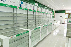 Giá để thuốc gỗ tùy chỉnh 04-XDZYS011-P, kệ trưng bày cho cửa hàng thuốc, trang trí và trưng bày bán lẻ - Product Image 6