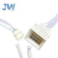 Kabel Pita Datar Sinyal Internal Serbaguna 685mm 600V Perangkat Elektronik Otomotif Peralatan Rumah Tangga Sambungan Aman Crimp