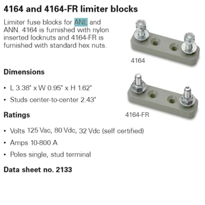 4164 4164-FR Porte-blocs de fusibles volt classe T fusible amplificador basse tension cooper mega ast temporisation EATON Bussmann - Product Image 3