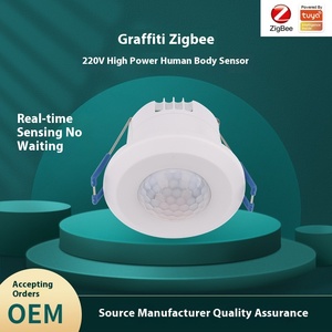 Tuya Smart <span class=keywords><strong>ZigBee</strong></span> Infrarot-Mobils ensor zur Fern überwachung des an der Decke montierten PIR-Bewegungs sensors für den menschlichen Körper - Product Image 5