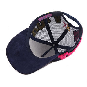 Topi Mesh Patch bordir Chenille Logo kustom topi Trucker bordir handuk Terry beludru Velour - Product Image 5