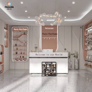 Custom Luxury Perfume Shop Display Cabinets with Wood/Metal/Glass Eco-Friendly Durable Design | One-Stop Retail Store Solutions - Product Image 1
