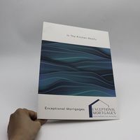 Dossiers de présentation personnalisés A4 A5 avec pochette, garantie de qualité, logo personnalisé, pour le bureau