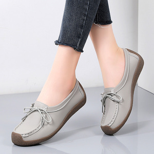 Zapatos Casuales de Mujer Estilo Mocasín, Planos, con Cordones, Diseño Nuevo sin Cordones para Mamá, para Usar <span class=keywords><strong>en</strong></span> Verano, Primavera y Otoño, Antideslizantes y Transpirables - Product Image 2