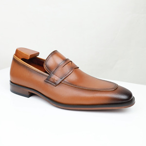 Mocassins tendance pour hommes, chaussures en cuir décontractées et élégantes, bout carré, chaussures confortables pour le bureau et les occasions décontractées - Product Image 6