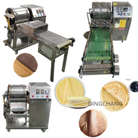 Crêpière électrique de Manille machine à fabriquer des crêpes en continu automatique Ethiopi sambosa