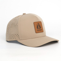 Casquette Snapback à logo brodé et patch en cuir personnalisé, modèle laser, très demandée