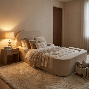 <span class=keywords><strong>Letto</strong></span> per Bambini Moderno Personalizzato Senza Struttura in Metallo, Comodo ed Ecologico, Design Ribassato per <span class=keywords><strong>Cameretta</strong></span> - Product Image 3