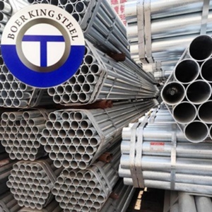 ท่อเหล็กชุบสังกะสี A500 A53 <span class=keywords><strong>A123</strong></span> <span class=keywords><strong>ASTM</strong></span> ที่กำหนดเอง DN10เชื่อม DN200/ไร้รอยต่อ - Product Image 1