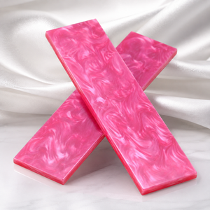 Material Decorativo para Cuchillos, Escamas Acrílicas Marmoleadas Rosa, Suministro de Fábrica, para Fabricantes de Cuchillos DBSW-11 - Product Image 6