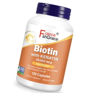 Capsules de biotine haute puissance 20,000mcg supplément vitaminique pour cheveux, peau et ongles pour améliorer l'immunité - Product Image 6