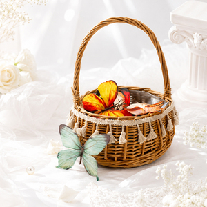 Mariposa Biónica Estilo Instagram, Accesorio para Fotos, Flor Artificial de Tela de Seda, Vintage, Hecha a Mano, Suministro para Paisajismo, Accesorio para Manualidades DIY - Product Image 4