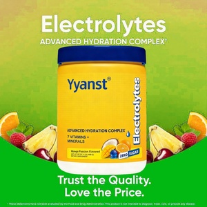 High Quality <b>Zero</b> Sugar Essential Electrolytes Powder Promote Skin Hydration Energy Support Electrolytes Powder Drink - Product Image 4
