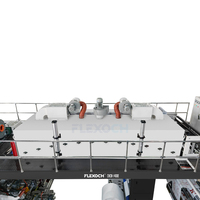 Machine d'impression flexographique automatique 8 couleurs pour emballages souples en plastique (films OPP, PET, PE, BOPP)