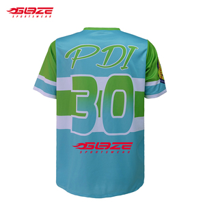 Groothandel softbal t-shirts sublimatiedruk snel drogend softbal shirt - Product Image 2