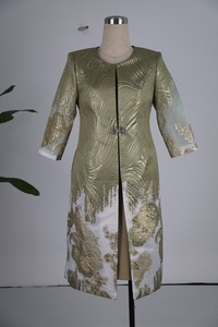 Vestido de Iglesia Africano para Mujer con Cuello Redondo, Última Moda 2024 - Product Image 6