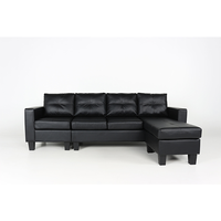 Canapé d'angle moderne de luxe, causeuses extensibles, 3 places, meuble de salon, livraison gratuite