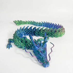 Juguete de Dragón Articulado Impreso en 3D de 90 cm, Extra Grande, Dragón Chino Flexible, Criatura Mítica, Juguete Antiestrés para Decoración del Hogar, Venta al Por Mayor - Product Image 2