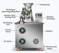 Machine automatique de fabrication de nouilles de riz, extrudeuse de nouilles de maïs et de vermicelles, machine à vermicelles de riz