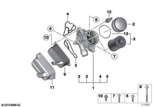 11428637821 joint de filtre à huile pour BMW N54 E90 328i 335i X3 X5 pour <span class=keywords><strong>KIBI</strong></span> matériaux de haute qualité joint de boîtier de filtre à huile - Product Image 5