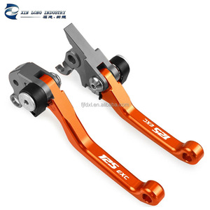 Leviers de frein et d'embrayage à pivot en aluminium CNC les plus vendus pour 505SX-F <span class=keywords><strong>2008</strong></span> 505XC-F 2009 525EXC-R 2005-2006 Motocross Dirt Bike - Product Image 4