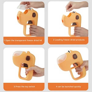 Lanciatore di Snack per Animali Domestici 2026: Nuovo Dispenser a Catapulta per Cani e Gatti con Finestra Trasparente, Ideale per Alimenti Liofilizzati - Product Image 4
