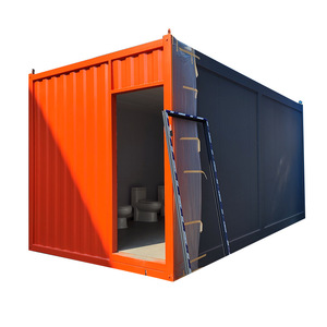 Toilettes conteneurisées portables pour chantier, usage industriel, design durable - Product Image 1